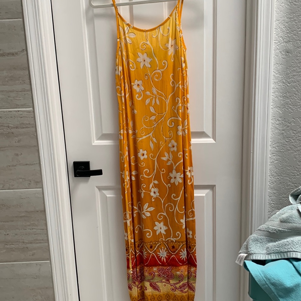 Long Maxie dress or beach cover up